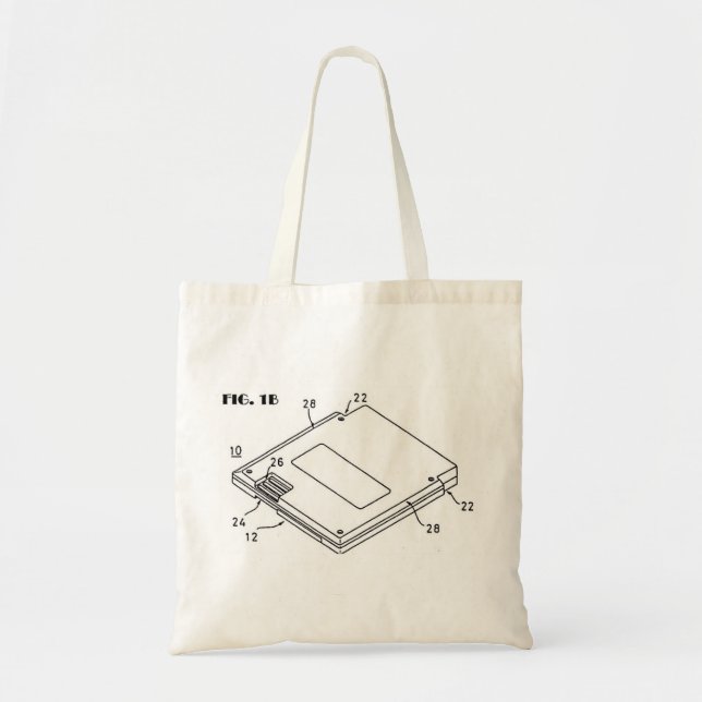 Tote Bag Cartouche Fourre-tout de jeu (Devant)