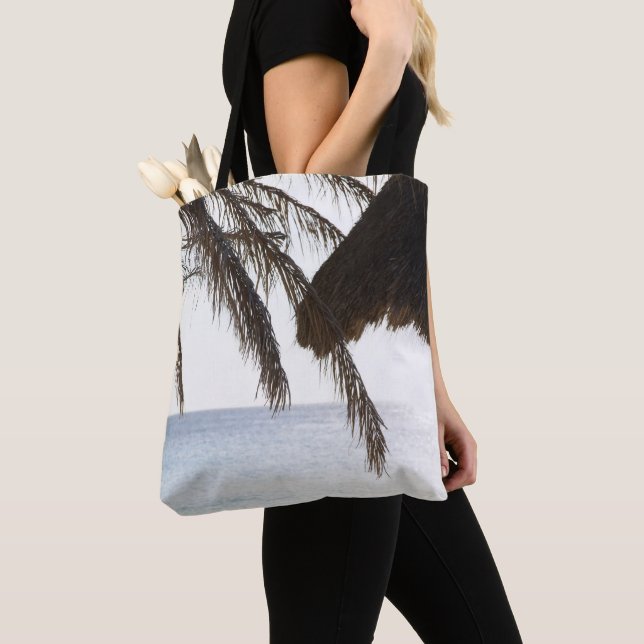 Tote Bag Cas Abao - Échappement à la plage tropicale #2 #oc (De près)