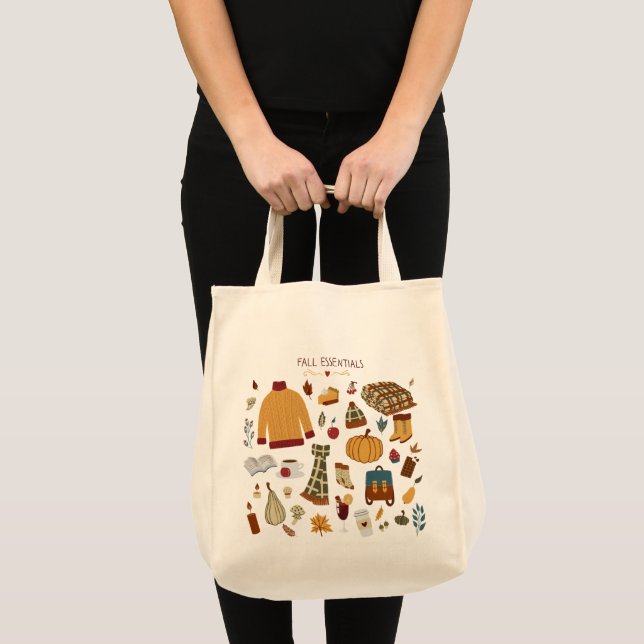 Tote Bag Cas Essentials Digital Drawing (Devant (produit))