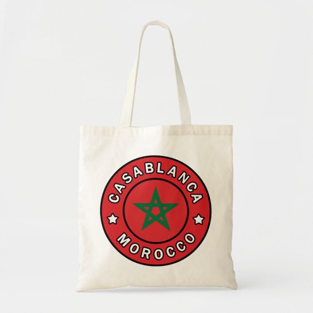 Tote Bag Casablanca Maroc (Devant)