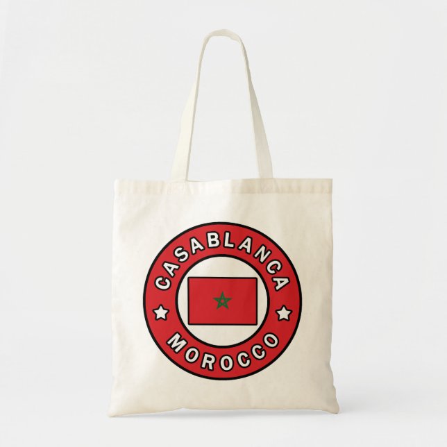 Tote Bag Casablanca Maroc (Devant)