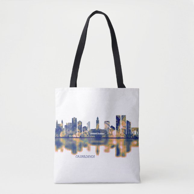 Tote Bag Casablanca Skyline (Devant)