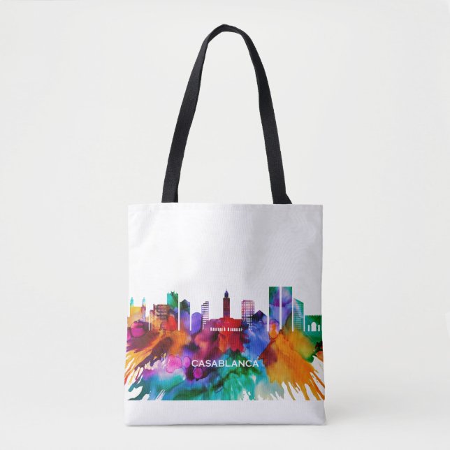 Tote Bag Casablanca Skyline (Devant)