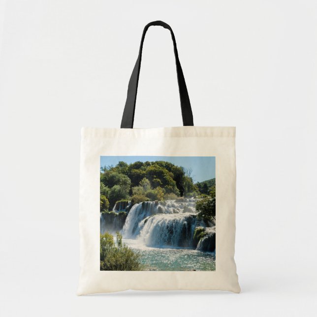 Tote Bag Cascade dans le Parc national de Krka - Dalmatie,  (Devant)