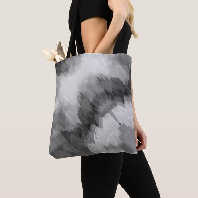 Tote Bag Cascade de l'aquarelle, nature 3 (De près)