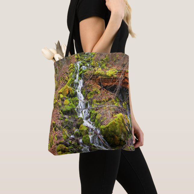 Tote Bag Cascade de source de montagne..... (De près)