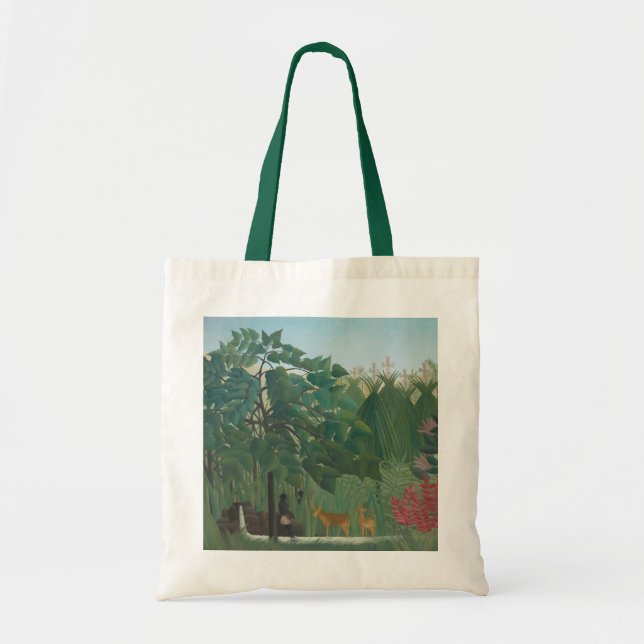 Tote Bag Cascade d'Henri Rousseau, Art Vintage (Devant)