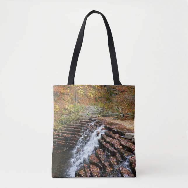 Tote Bag Cascade du parc d'état Laurel Hill State Park II (Devant)