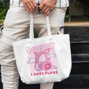 Tote Bag Casque Cat