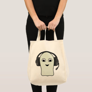 Tote Bag Casque Ghost Gamer