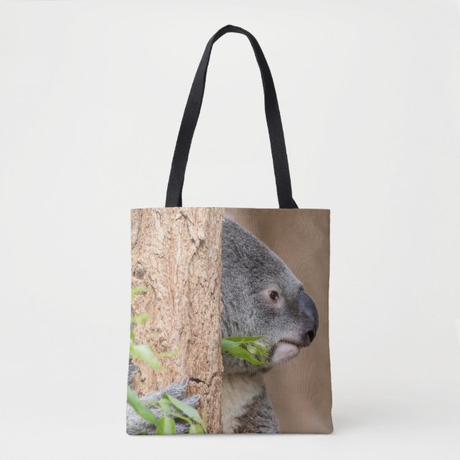 Tote Bag casque koala (Devant)