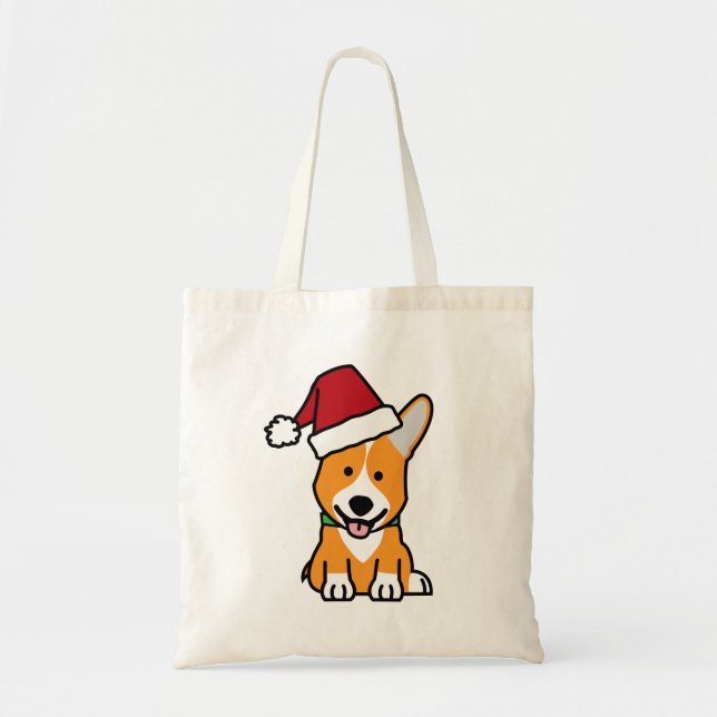 Tote Bag Casquette de Père Noël de Noël de Gallois de (Devant)