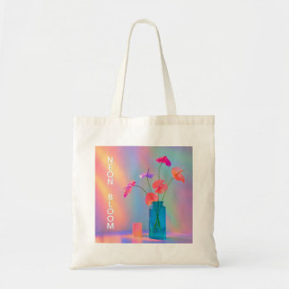 Tote Bag Casquette Neon Bloom