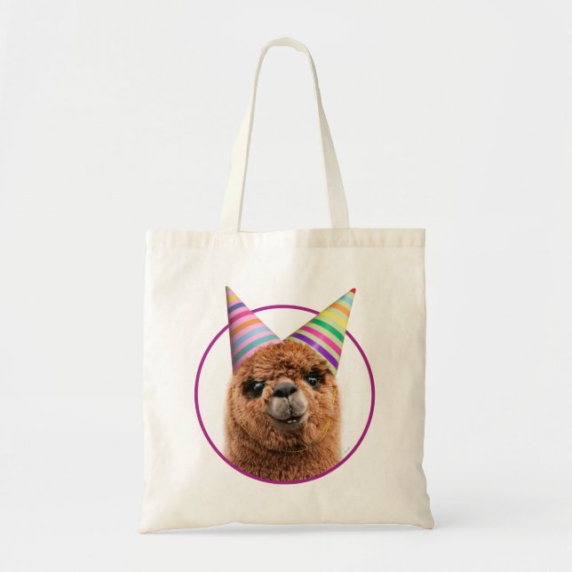 Tote Bag Casquettes du parti Alpaca (Devant)