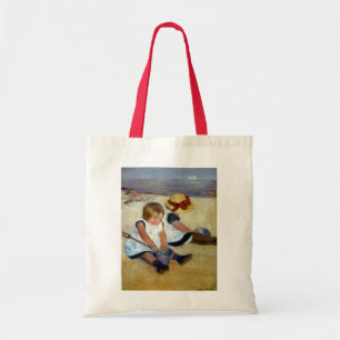 Tote Bag Cassatt's Children on the Beach - Bag