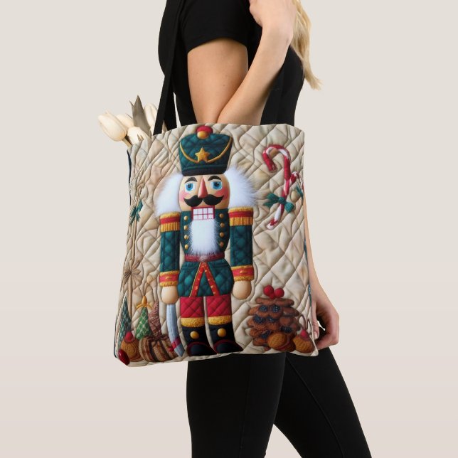 Tote Bag Casse-noisettes de Noël (De près)