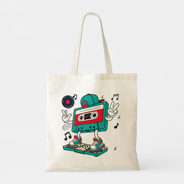 Tote Bag cassette DJ (Dos)