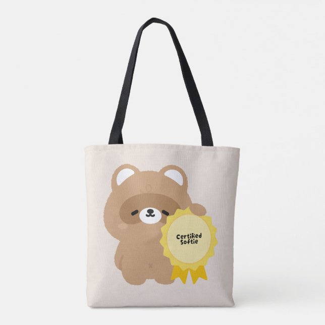 Tote Bag Castor tendre certifié (Dos)