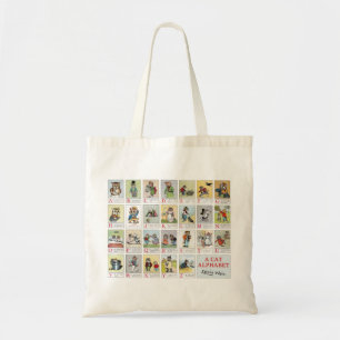 Tote Bag Cat Alphabet, Louis Wain