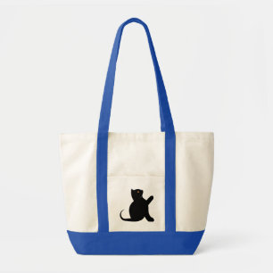 Tote Bag Cat dit bonjour