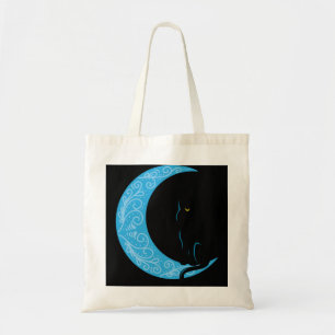 Tote Bag Cat noir Crescent Lune marin marin Mère Sweat - sh