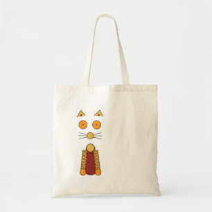 Tote Bag CAT orange