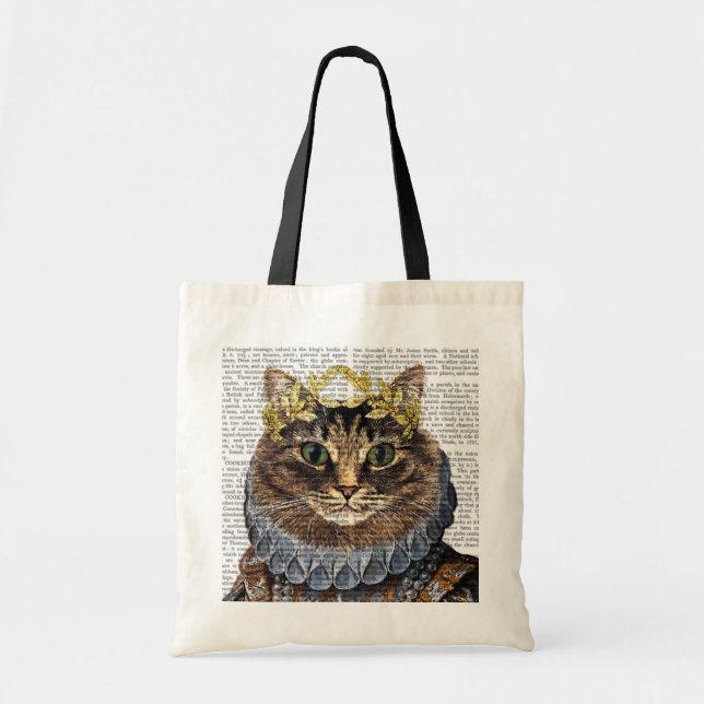 Tote Bag Cat Queen (Devant)