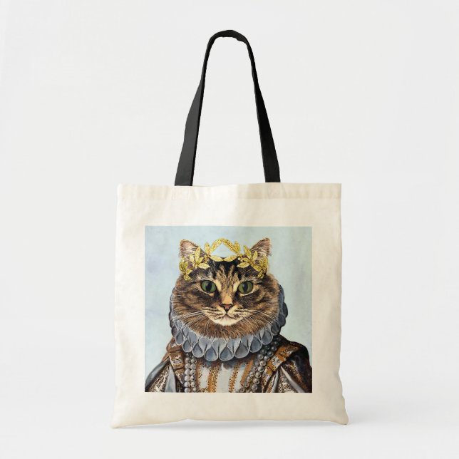 Tote Bag Cat Queen 2 (Devant)