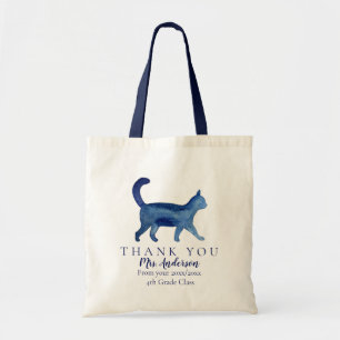 Tote Bag CAT Teacher Thank You Class Poison Mort Bag