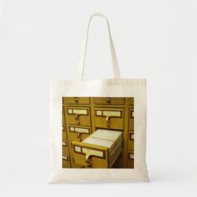 Tote Bag Catalogue sur fiches (Devant)