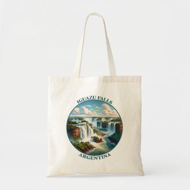 Tote Bag Cataractes d'Iguazu Argentine (Devant)