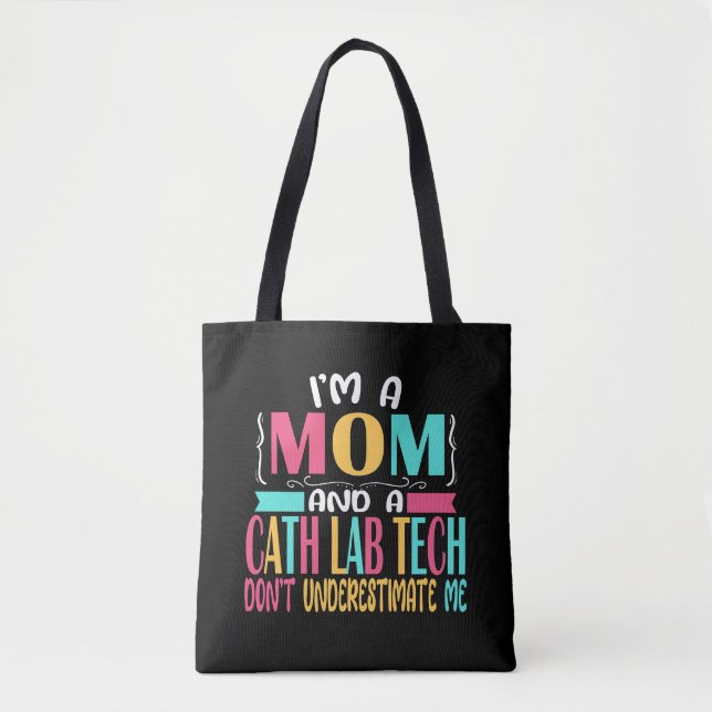 Tote Bag Cath Lab Tech Cardiac Maman Cadeau (Devant)