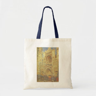 Tote Bag Cathédrale de Rouen, coucher de soleil sur Claude 