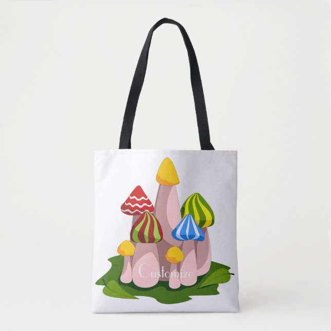 Tote Bag Cathédrale des champignons magiques Thunder_Cove (Devant)