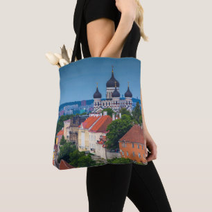 Tote Bag Cathédrale et Cityscape  Estonie
