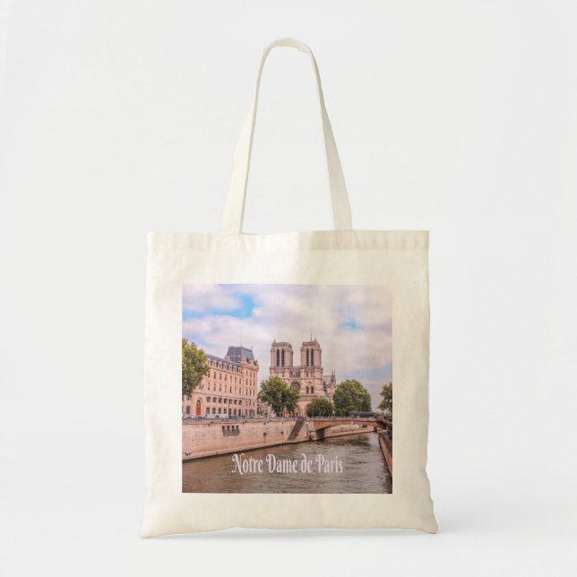 Tote Bag Cathédrale Notre Dame de Paris France (Devant)