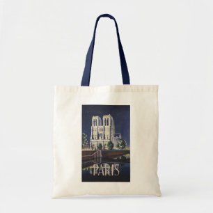 Tote Bag Cathédrale Notre-Dame de Paris France Vintage