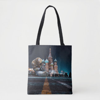 Tote Bag Cathédrale Saint-Basil et Hosico