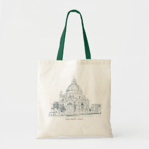 Tote Bag Cathédrale Saint Marks Venise Italie Stylo et encr