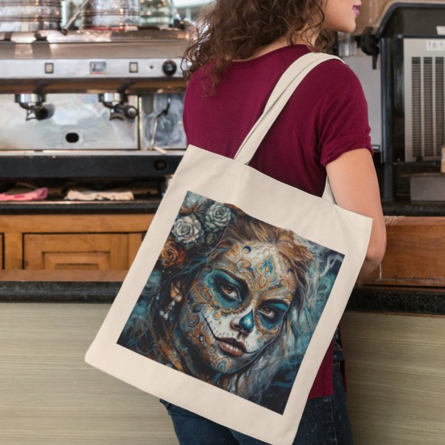 Tote Bag Catrina Azul (Créateur téléchargé)