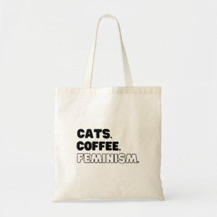Tote Bag Cats Café Féminisme