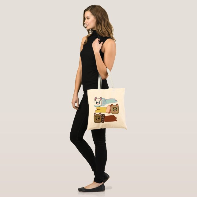 Tote Bag catshmallow (Devant (modèle))