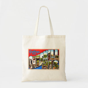 Tote Bag Catskill Mounts New York Grande Lettre Carte posta