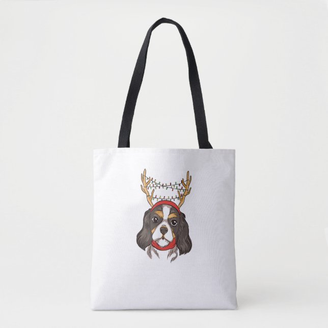 Tote Bag Cavalier King Charles Spaniel Chien Animal de comp (Devant)