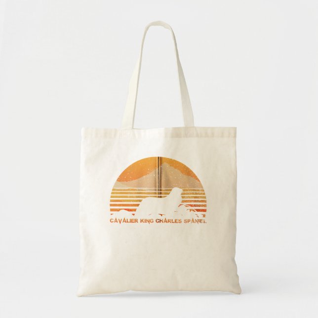 Tote Bag CAVALIER KING CHARLES SPANIEL Sweat - shirt à capu (Devant)