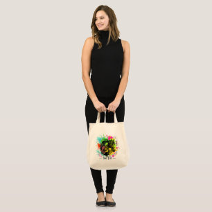 Tote Bag cavallo art abstrait