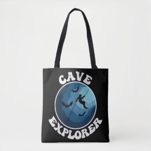 Tote Bag Cave Explorer Caver Caving Speleology Speluning
