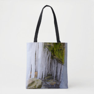 Tote Bag Cave Icicles