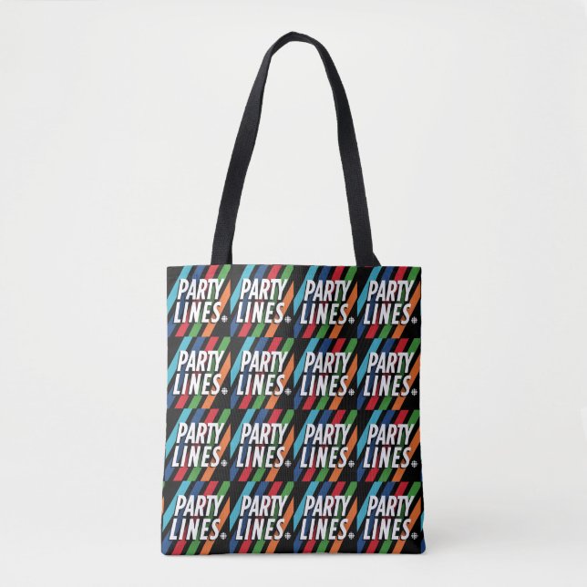 Tote Bag CBC Party Lines Shoulder Fourre-tout (Devant)