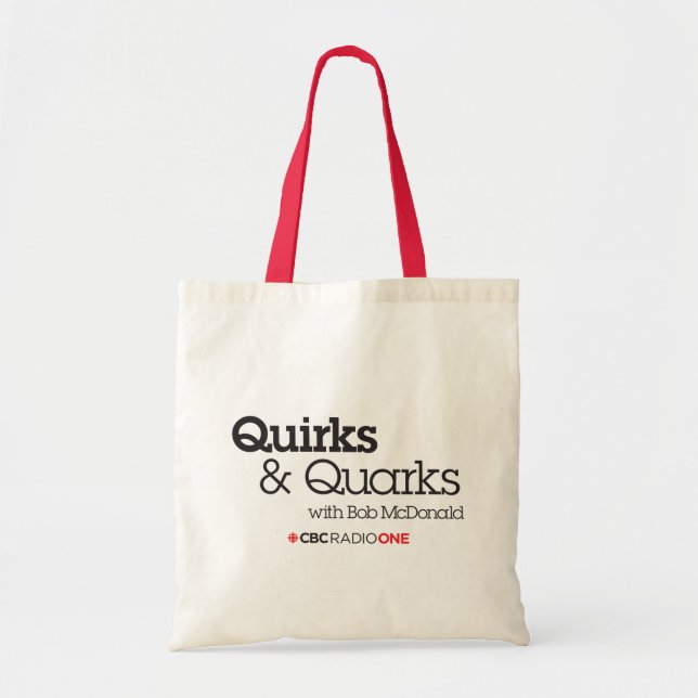 Tote Bag CBC Quirks & Quarks (Devant)